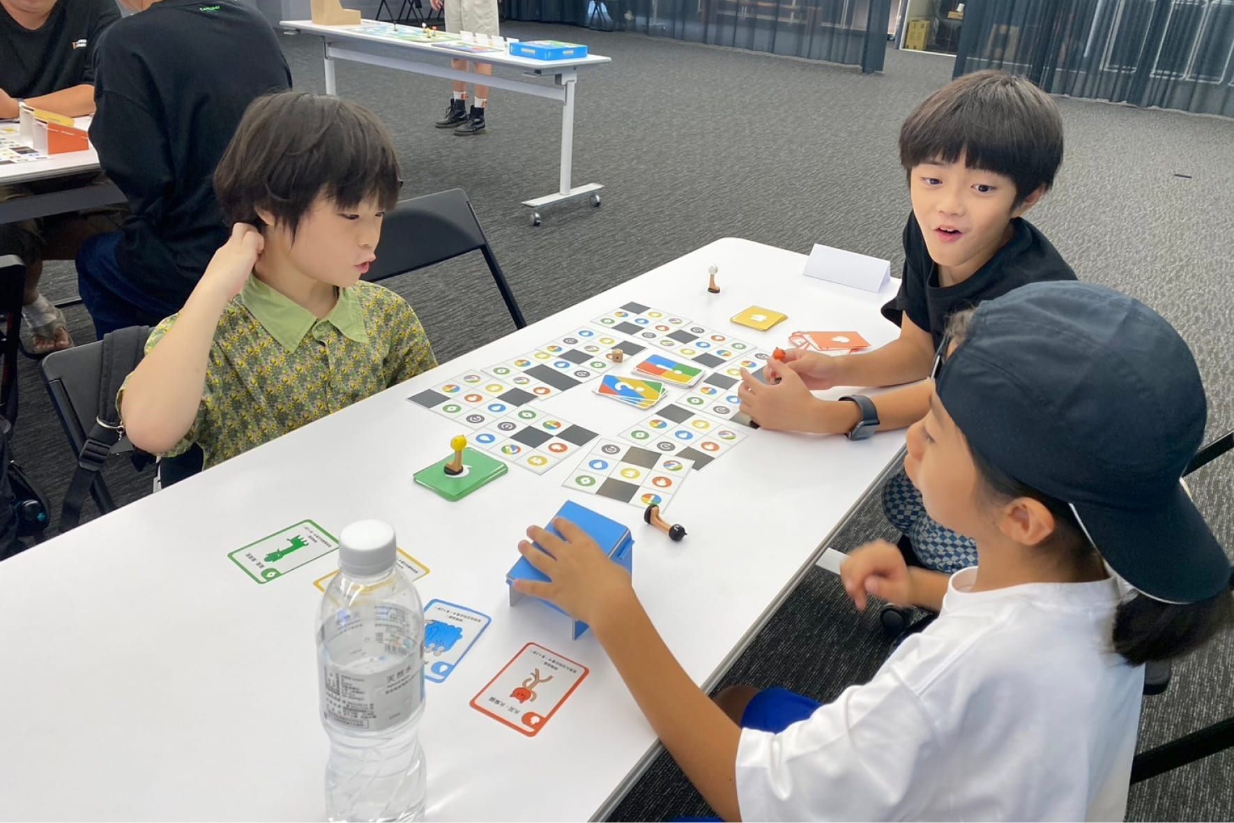 《火柴貓防災大作戰 災害求生桌遊》遊玩畫面